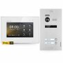 BALTER EVO HD KIT WIFI - EVO-HD-KIT-2FAM-WIFI - 2-Draht BUS WIFI Video-Türsprechanlagen Komplettsystem mit iOS / Android App bestehend aus: 2x EVO-HD-7M-WIFI "White" HD Video Touchscreen- Monitoren, 7 Zoll