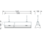 Licross® 21 Performance MO Leuchteneinsatz, mit Hebelverschluss, symmetrisch breit strahlend, AC