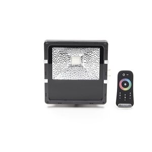 Fluter, Flood RF II, 30 W, RGB, Grau, 100-240 V/AC