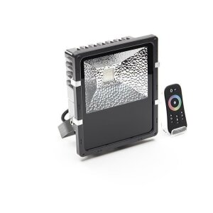 Fluter, Flood RF II, 60 W, RGB, Grau, 100-240 V/AC