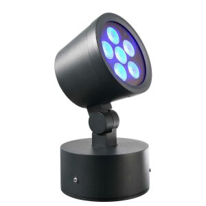 Fluter, Colt, 16W, RGB/5500 K, Schwarz,...