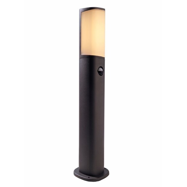 Pollerleuchte, Beacon II Motion 500 mm, 6,5 W, 3000 K, Grau, 220-240 V/AC