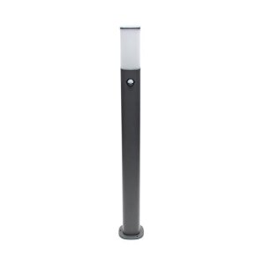 Pollerleuchte, Beacon III Motion 800 mm, 6,5 W, 3000 K, Grau, 220-240 V/AC