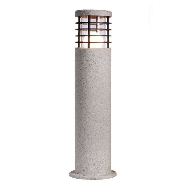 Pollerleuchte, Merak 500 mm, 1x max. 11 W E27, Weiß, 220-240 V/AC