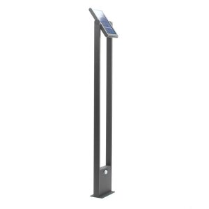 Solaraufbauleuchte, Solar Premium Motion I 1000 mm, 1,6 W, 3200 K, Grau, Spannungskonstant, 3.7 V/DC