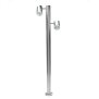 Pollerleuchte, Zilly II 1000 mm, 2x max. 10 W GU10, Silber, 220-240 V/AC