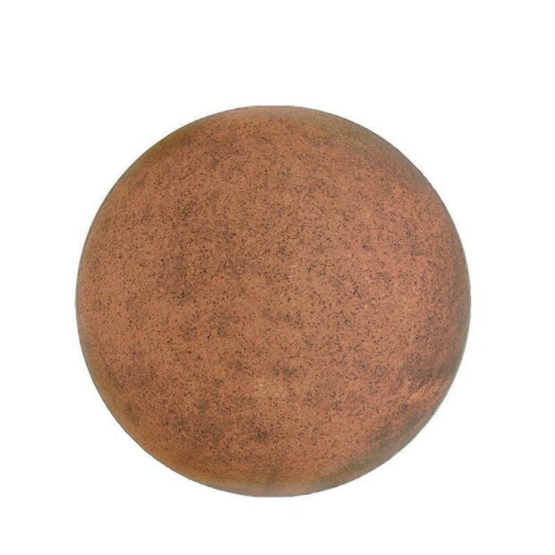 Kugelleuchte, Kugelleuchte Terracotta 300 mm, 1x max. 23 W E27, Beige, 220-240 V/AC