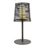 Tischleuchte, Velorum, 1x max. 18 W E27, Anthrazit, 220-240 V/AC