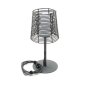 Tischleuchte, Velorum, 1x max. 18 W E27, Anthrazit, 220-240 V/AC
