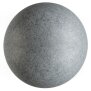 Kugelleuchte, Kugelleuchte Granit 600 mm, 1x max. 23 W E27, Grau, 220-240 V/AC