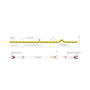 Deko-Light, Stripe, D Flex Line Mini Side-View IP68 3000K