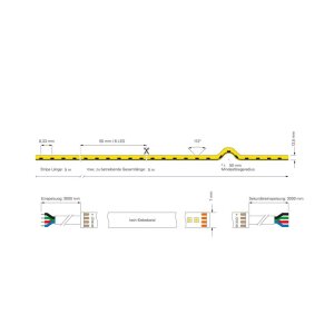 Deko-Light, Stripe, D Flex Line Mini Side-View IP68 RGB