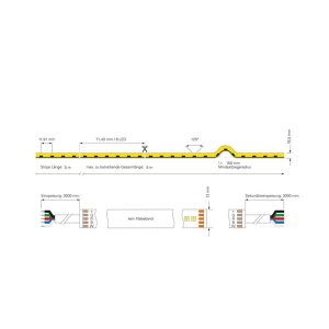 Deko-Light, Stripe, D Flex Line Side Side-View IP68 RGBW