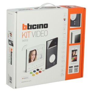 FlexONE Video-Set mit Türstation LINEA3000 Black (1...