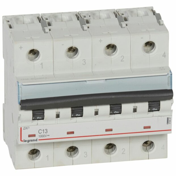 DX3 Leitungsschutzschalter 1000V DC 13A 2-polig 6 Module