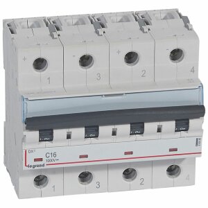 DX3 Leitungsschutzschalter 1000V DC 16A 2-polig 6 Module