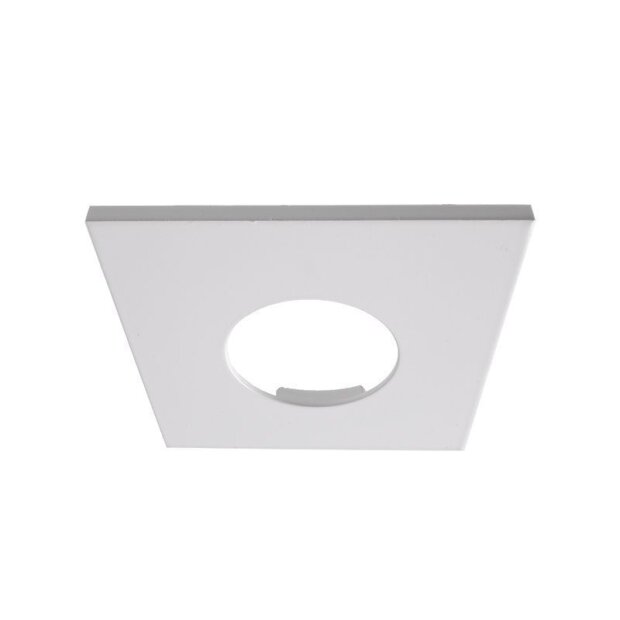Sytemkomponenten, Abdeckung Weiß matt eckig für COB 68 IP65 + Mizar II, Tiefe: 83 mm, Breite: 83 mm,