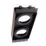Sytemkomponenten, Kardaneinsatz ohne Rahmen für Modular Sytem COB, Tiefe: 305 mm, Breite: 120 mm, Hö