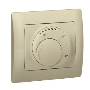 Einsatz Raumthermostat Standard Galea Farbe: Titan