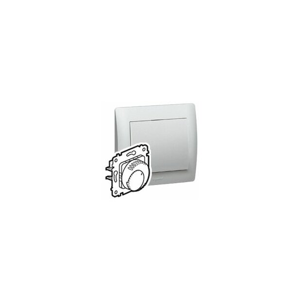 Einsatz Fußboden Raumthermostat Farbe: Galea Soft Aluminium