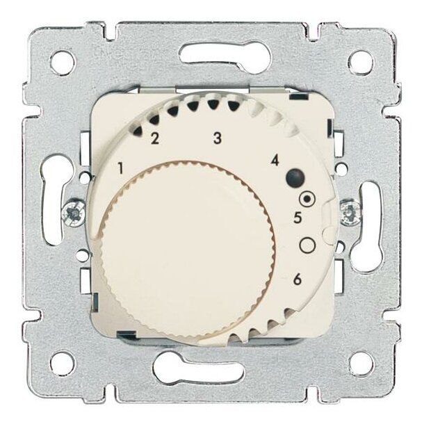 Einsatz Raumthermostat-Regler FB-H Farbe: Mandelweiß/EW