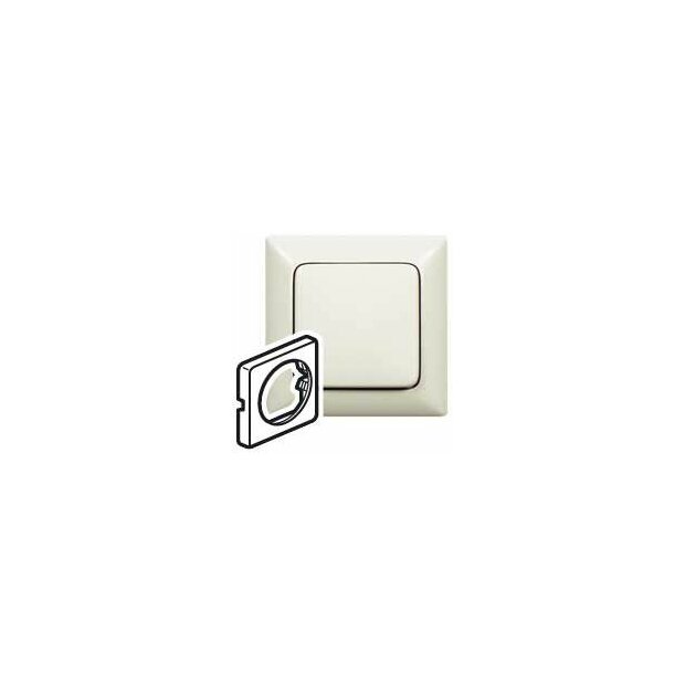 Abdeckung Universal Ø 46,5 mm Creo mandelweiß