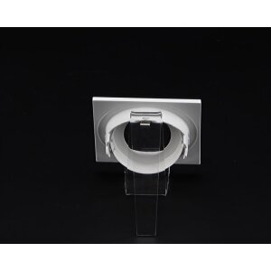 Sytemkomponenten, Rahmen für Lesath eckig, weiß, Tiefe: 90 mm, Breite: 90 mm, Höhe: 22 mm