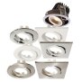 Sytemkomponenten, Rahmen für Lesath eckig, weiß, Tiefe: 90 mm, Breite: 90 mm, Höhe: 22 mm