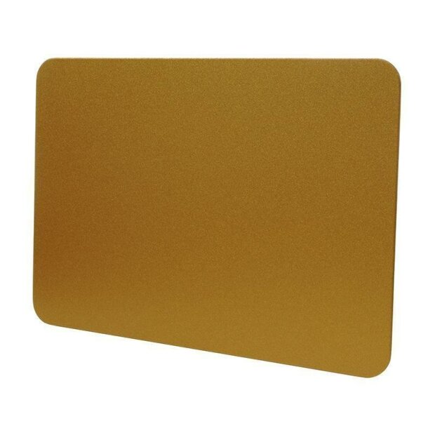 Sytemkomponenten, Seitenabdeckung Gold für Serie Nihal, Tiefe: 130 mm, Breite: 87.5 mm, Höhe: 1.15 m