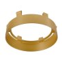 Sytemkomponenten, Reflektor Ring Gold für Serie Nihal, Höhe: 27 mm, Durchmesser: 82.5 mm