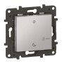 Niloe Step with Netatmo Szenentaster 2-Fach, Farbe: Aluminium