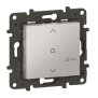 Niloe Step with Netatmo Wandsender Rollladen, Farbe: Aluminium