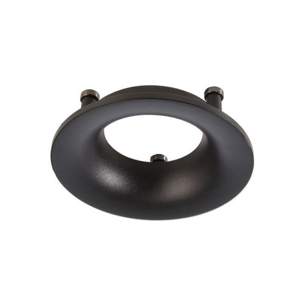 Sytemkomponenten, Reflektor Ring Schwarz für Serie Uni II Mini, Höhe: 21 mm, Durchmesser: 59 mm