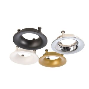 Sytemkomponenten, Reflektor Ring Weiß für Serie Uni II, Höhe: 26 mm, Durchmesser: 82 mm