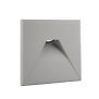 Sytemkomponenten, Abdeckung silber grau eckig für Light Base COB Indoor (563000), Tiefe: 85 mm, Brei