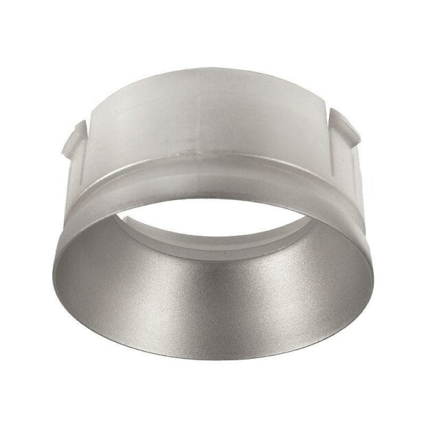 Sytemkomponenten, Reflektor Ring Silber für Serie Klara / Nihal Mini / Rigel Mini / Can, Höhe: 28 mm