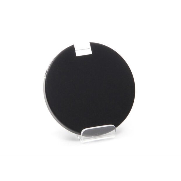 Sytemkomponenten, Abdeckung Kühlkörper Schwarz für Serie Uni II Max, Höhe: 8 mm, Durchmesser: 103 mm