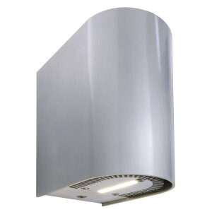 Wandaufbauleuchte, Adelanto, 11 W, 3000 K, Silber, 220-240 V/AC