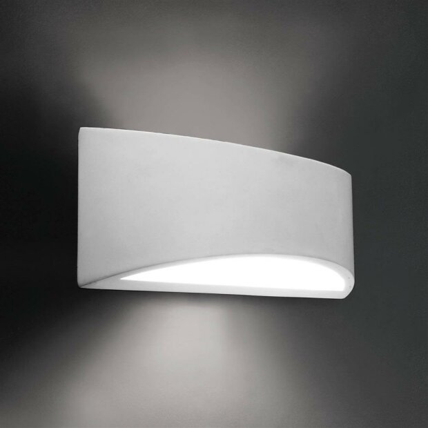 Wandaufbauleuchte, Arianna, 1x max. 80 W R7S 78 mm, Weiß, 220-240 V/AC