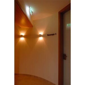 Wandaufbauleuchte, Osane, 1x max. 40 W G9, Weiß,...