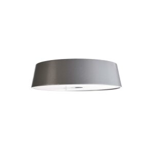 Sytemkomponenten, Wandhalter für Magnetleuchte Miram Grau, Breite: 85 mm, Höhe: 96 mm