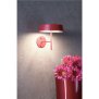 Sytemkomponenten, Wandhalter für Magnetleuchte Miram Rubin Rot, Breite: 85 mm, Höhe: 96 mm