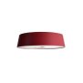Sytemkomponenten, Wandhalter für Magnetleuchte Miram Rubin Rot, Breite: 85 mm, Höhe: 96 mm