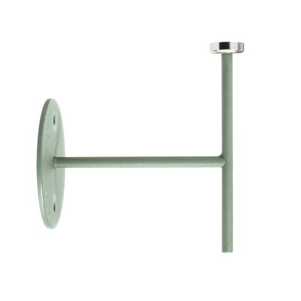 Sytemkomponenten, Wandhalter für Magnetleuchte Miram Grün, Breite: 85 mm, Höhe: 96 mm