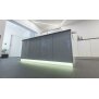 Profil, Unterbau-Profil flach AM-01-10, 10 - 11,3 mm LED Stripes, Aluminium, Silber, Eloxiert, Tiefe