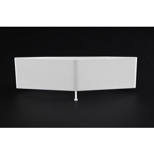 Wandaufbauleuchte, Calia, 22,4 W, DIM, 2000-3000 K, Weiß, 220-240 V/AC