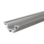 Profil, Eck-Profil AV-01-10, 10 - 11,3 mm LED Stripes, Aluminium, Silber, Eloxiert, Tiefe: 2000 mm,