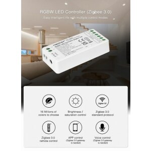 MiBoxer 2in1 Controller | RGB+W | Zigbee 3.0 | Weiß...