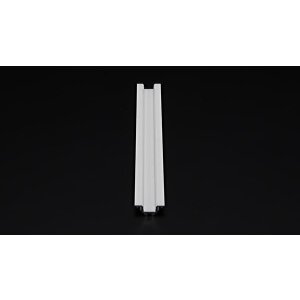 Profil, Eck-Profil AV-01-10, 10 - 11,3 mm LED Stripes, Aluminium, Weiß, Tiefe: 2000 mm, Breite: 29.5