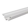 Profil, Eck-Profil AV-01-10, 10 - 11,3 mm LED Stripes, Aluminium, Weiß, Tiefe: 2000 mm, Breite: 29.5